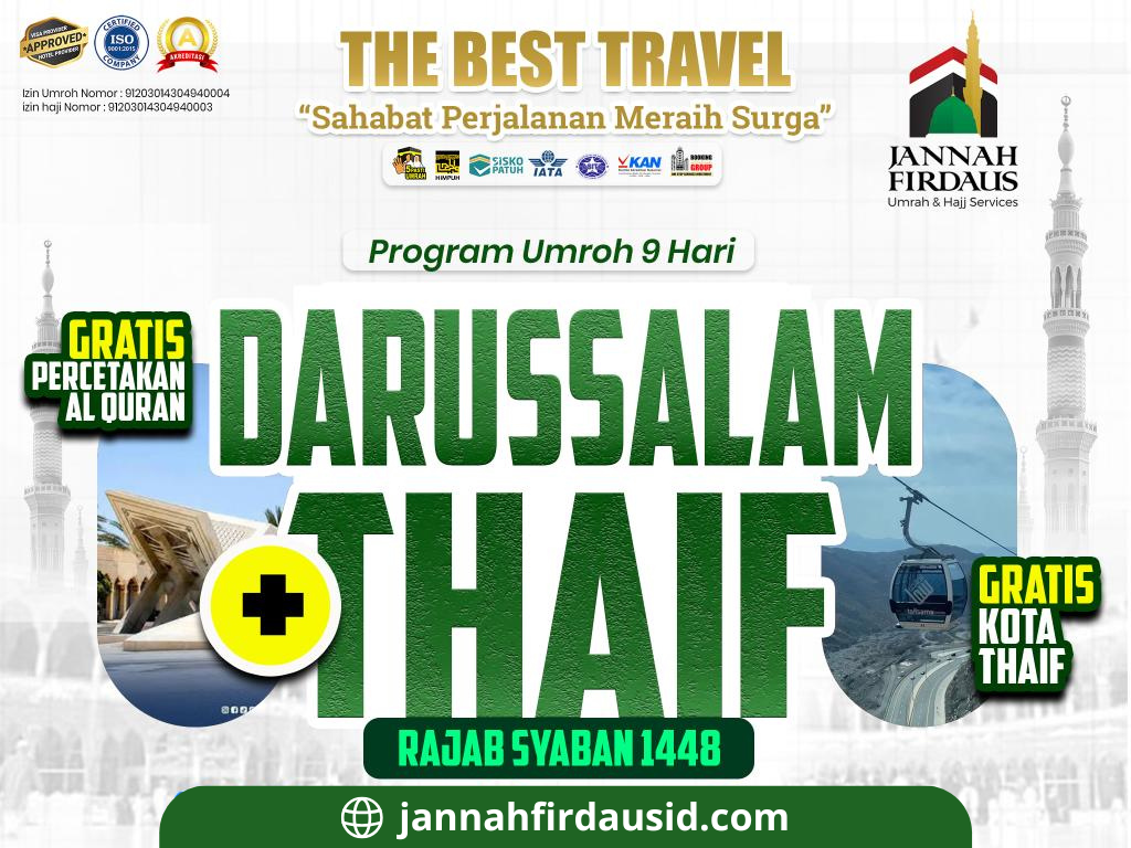 DARUSSALAM PLUS MESIR RAJAB SYA'BAN
